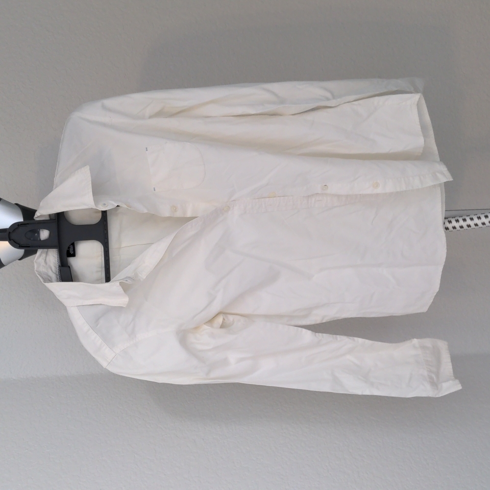 Gap Women's white dress shirt size small
